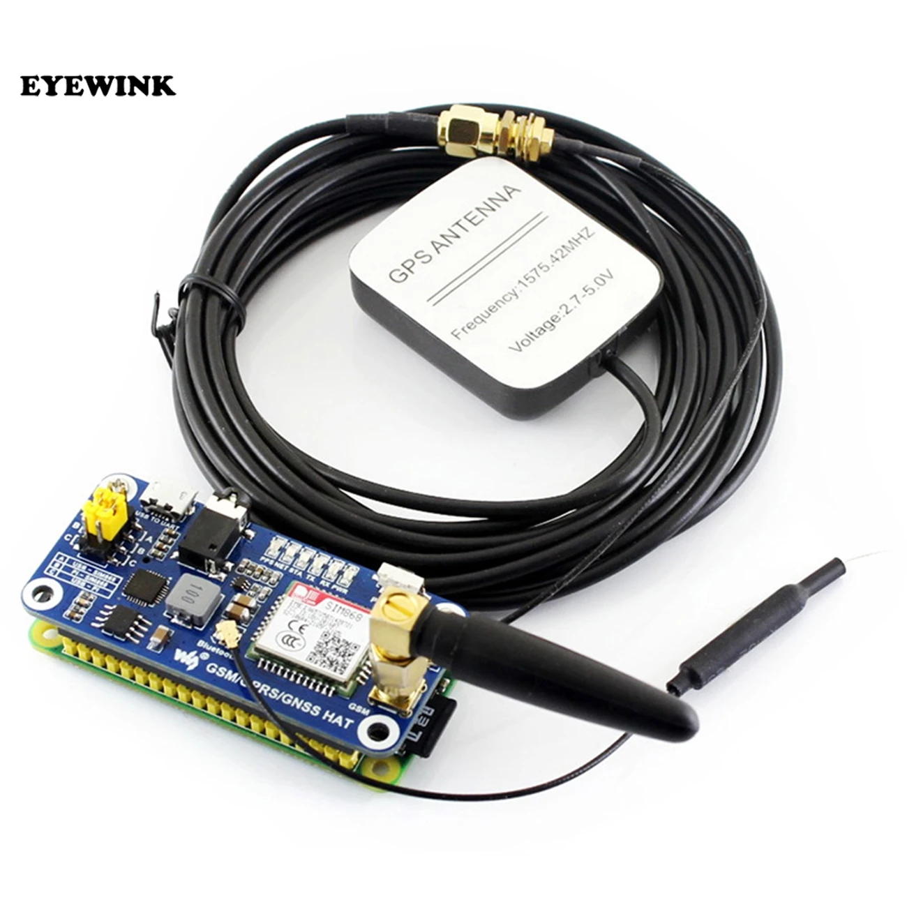 GSM/GPRS/GNSS Bluetooth 3 0 шляпа для Raspberry Pi 2B/3B/Zero W поддержка SMS телефонный звонок