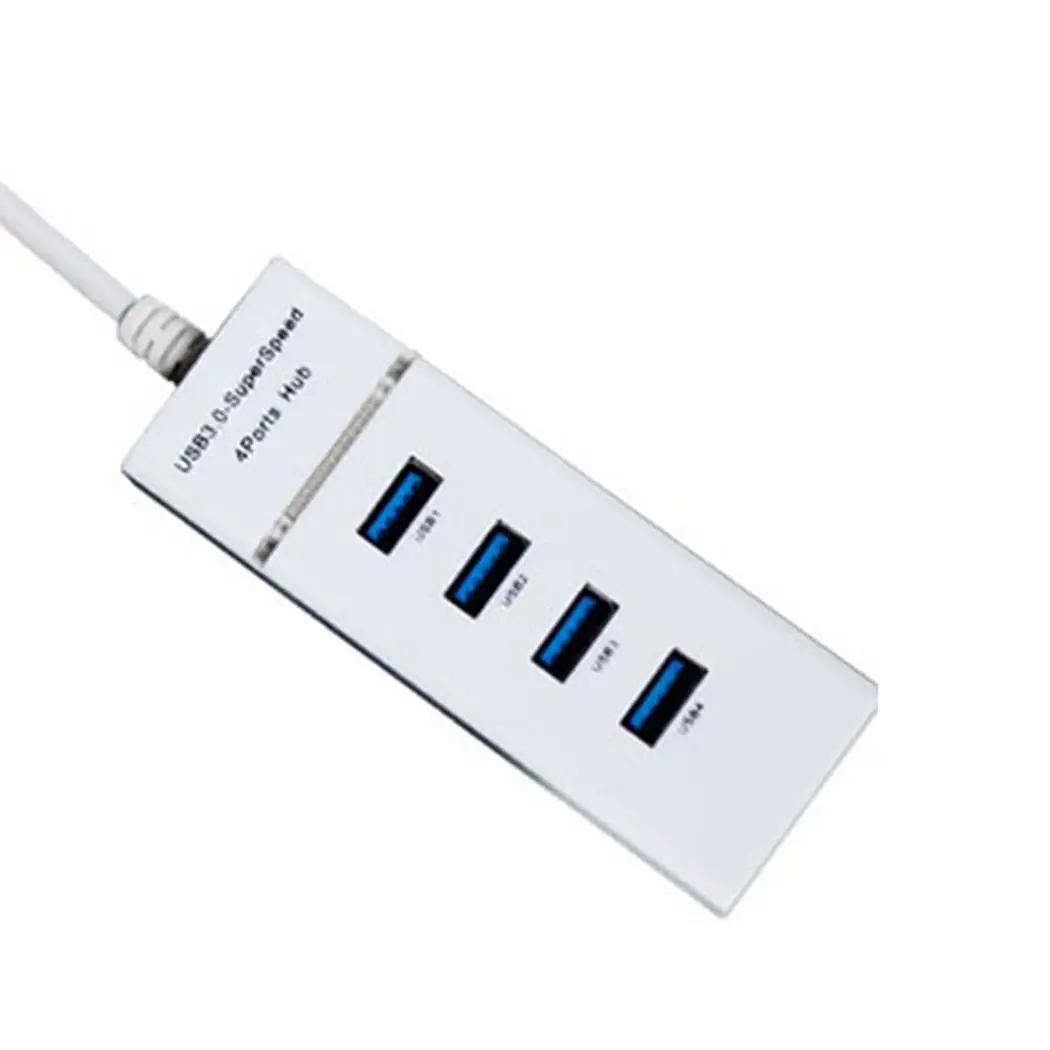 Портативный прочный практичный 5 Гбит/с высокоскоростной 4 порта USB3.0 1x30 см/11 8