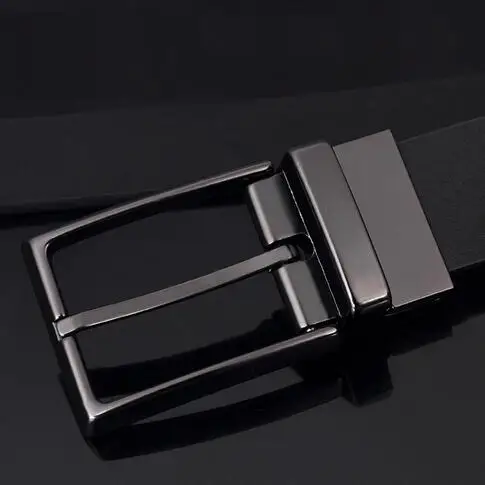2019 Brand Designer Belts Men High Quality Two sided use Cowhide Fashion Leather Buckle Men Belt Luxury Bussiness Casual belt
2019 Brand Designer Belts Men High Quality Two sided use Cowhide Fashion Leather Buckle Men Belt Luxury Bussiness Casual belt