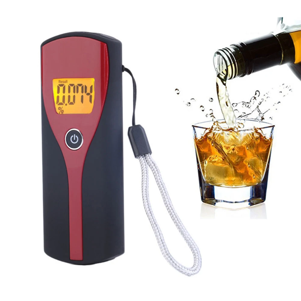Professional Alcohol Breath Tester Breathalyzer Analyzer Detector Test Keychain Breathalizer Breathalyser Device LCD Screen
Professional Alcohol Breath Tester Breathalyzer Analyzer Detector Test Keychain Breathalizer Breathalyser Device LCD Screen