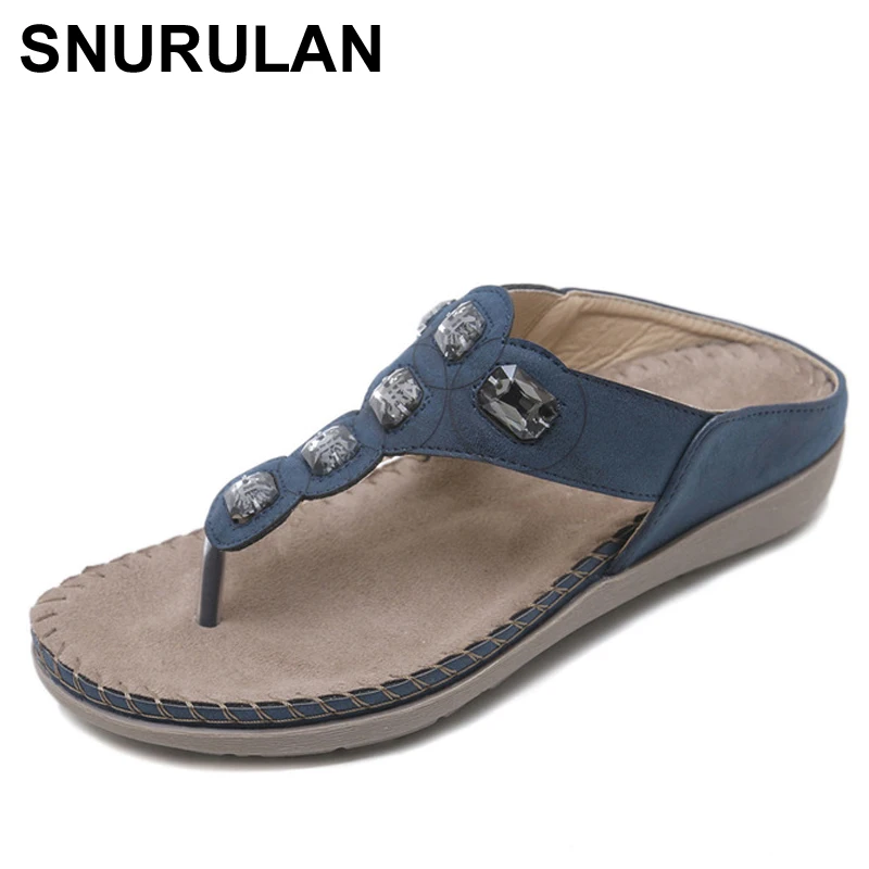 SNURULAN Brand Women Shoes Comfort Beach Slippers Summer Fashion Flip Flops Ladies Shoes Flat Sandals Gladiator Sandalias E121
SNURULAN Brand Women Shoes Comfort Beach Slippers Summer Fashion Flip Flops Ladies Shoes Flat Sandals Gladiator Sandalias E121