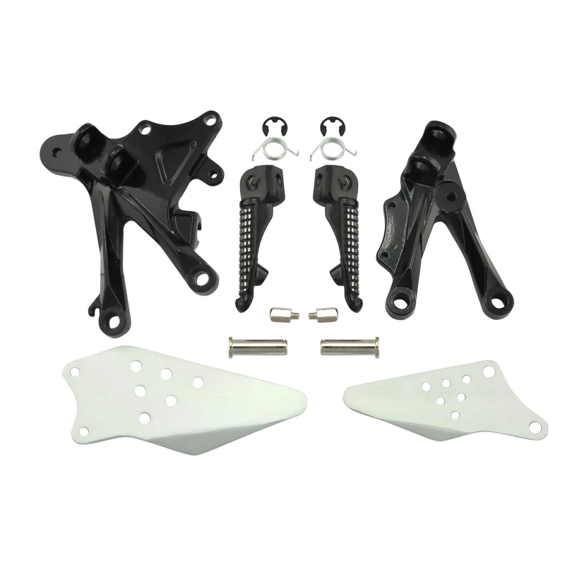 Для Kawasaki ZX10R 2006-2010 ZX 10R 06 07 08 09 10 черные мотоциклетные передние Пассажирские подножки с кронштейнами Новинка
Для Kawasaki ZX10R 2006-2010 ZX 10R 06 07 08 09 10 черные мотоциклетные передние Пассажирские подножки с кронштейнами Новинка