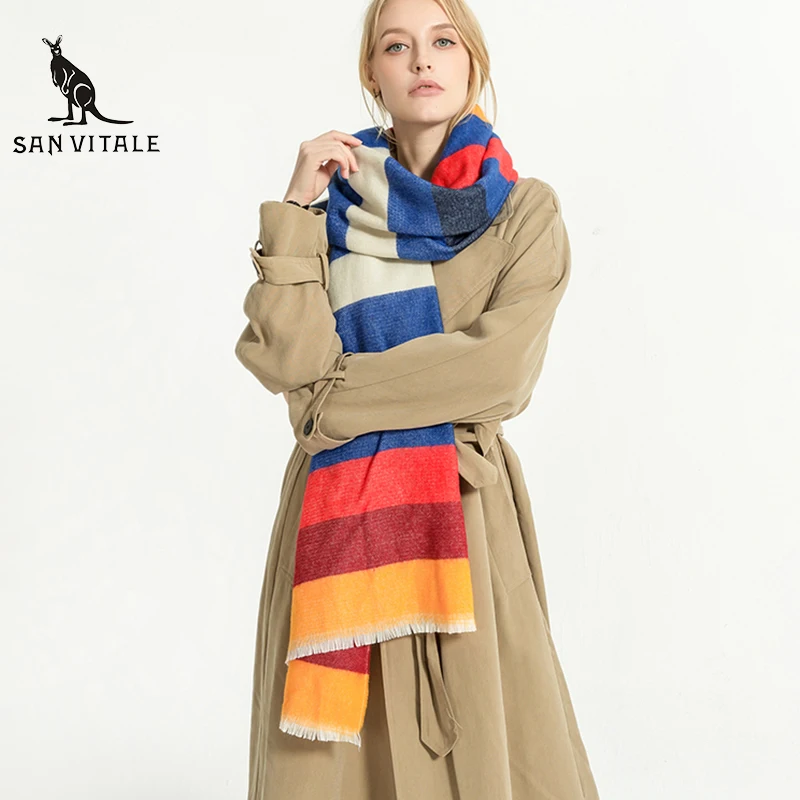 Scarves Women'S Scarf Winter Warm Silk Shawl Fashionable Luxury Brand Chiffon Cashmere Plaid Pashmina For Dress Scarfs 2018 New
Scarves Women'S Scarf Winter Warm Silk Shawl Fashionable Luxury Brand Chiffon Cashmere Plaid Pashmina For Dress Scarfs 2018 New