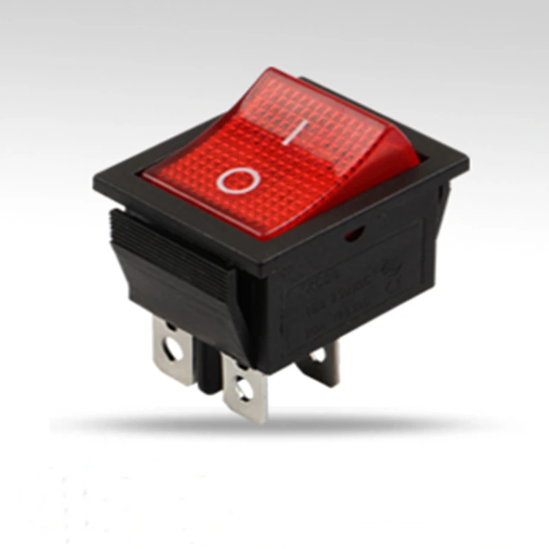 4pcs 4PIN ON/OFF red duplex switch rocker switch 15A 250V with light red light Power Switches
4pcs 4PIN ON/OFF red duplex switch rocker switch 15A 250V with light red light Power Switches