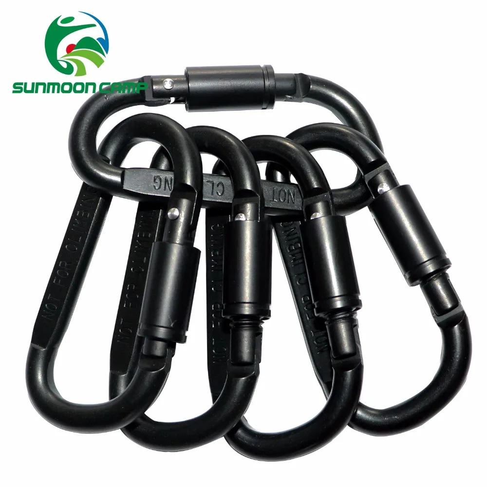 5Pcs/lot Aluminum D-ring D Shaped Snap Spring Hook Carabiner Locking Lock Clip Keychain Climbing Backpack Strap Buckle Keyring
5Pcs/lot Aluminum D-ring D Shaped Snap Spring Hook Carabiner Locking Lock Clip Keychain Climbing Backpack Strap Buckle Keyring