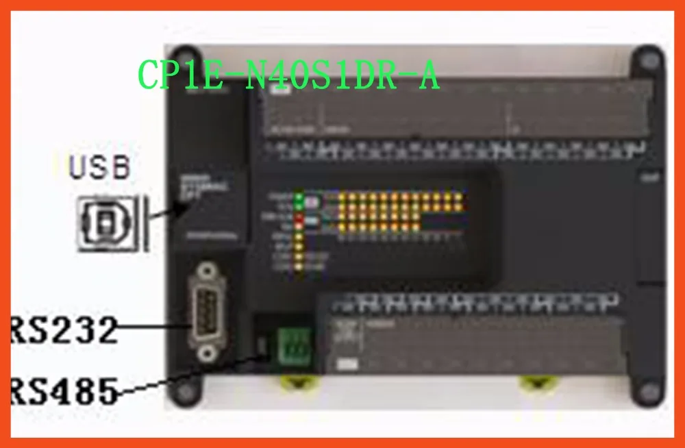 Original New PLC CPU AC100-240V input 24 point relay output 16 point CP1E N40S1DR-A N40S1DR Motor controller CP1E-N40S1DR-A
Original New PLC CPU AC100-240V input 24 point relay output 16 point CP1E N40S1DR-A N40S1DR Motor controller CP1E-N40S1DR-A