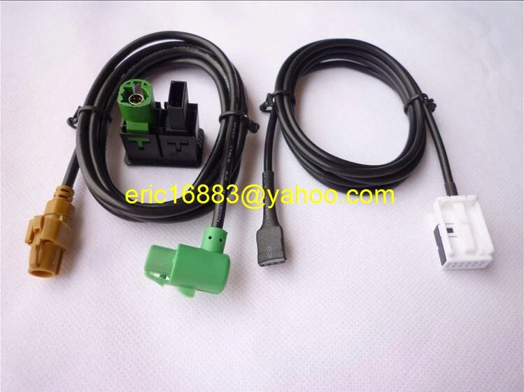 USB Aux переключатель + провод кабель адаптер для BMW 3 5 серии E87 E90 E91 E92 X5 X6 AC516|cable