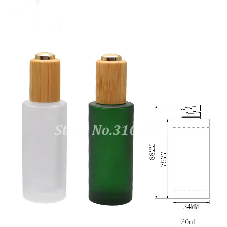 280pcs 30ml Empty Bamboo Frosted Glass Essential Oil Bottle Press Pump Head Cap Lid Makeup Essence Container with glass pipette
280pcs 30ml Empty Bamboo Frosted Glass Essential Oil Bottle Press Pump Head Cap Lid Makeup Essence Container with glass pipette