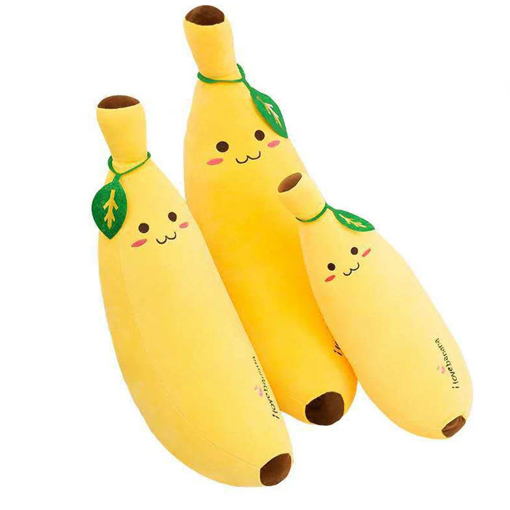 35-80cm Creative Cartoon Soft Banana Pillow Plush Toy Pillow Sofa Cushion Fruit Toy Children Birthday Gift Boyfriend Pillow 50
35-80cm Creative Cartoon Soft Banana Pillow Plush Toy Pillow Sofa Cushion Fruit Toy Children Birthday Gift Boyfriend Pillow 50