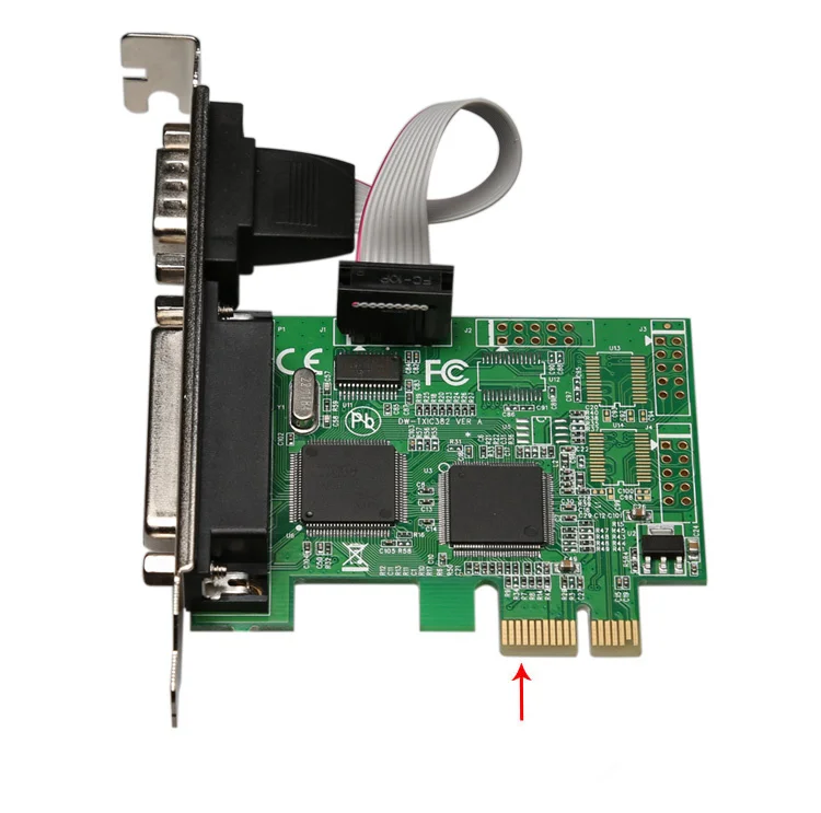 Fast Free Ship 2PCS/LOT pci-e to com add LTP card pcie serial port/parallel port pcie rs232+LTP Riser Card PCI-E Adapter
Fast Free Ship 2PCS/LOT pci-e to com add LTP card pcie serial port/parallel port pcie rs232+LTP Riser Card PCI-E Adapter
