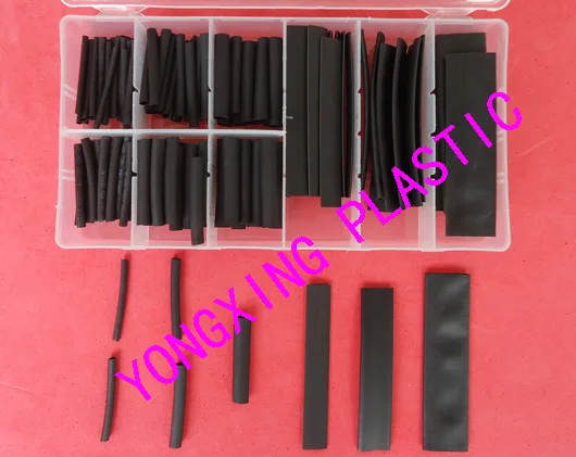 147pcs/box Assorted 2:1 Heat Shrink Tubing insulating bush Wrap Sleeve Kit 147Pcs 1 Colors 8Sizes
147pcs/box Assorted 2:1 Heat Shrink Tubing insulating bush Wrap Sleeve Kit 147Pcs 1 Colors 8Sizes