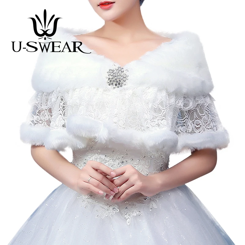Женская белая свадебная куртка U-SWEAR 2020, кружевная шаль из искусственного меха в стиле пэчворк, свадебное болеро, зимняя накидка, свадебная к...
Женская белая свадебная куртка U-SWEAR 2020, кружевная шаль из искусственного меха в стиле пэчворк, свадебное болеро, зимняя накидка, свадебная к...