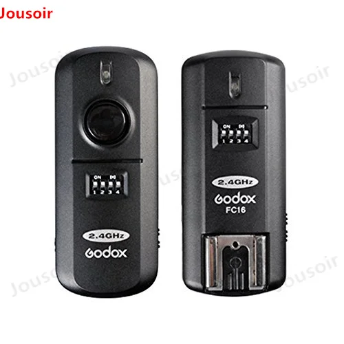 Беспроводной дистанционный триггер и приемник Godox для N D5100 D90 D7000 D7100 D5200 CD50 2 4 ГГц 16