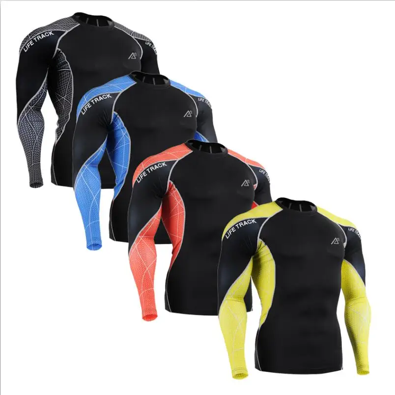 Men's Fitness Shirts Running Training Compression Skin Tights Long Sleeve Breathable Quick Dry Bodybuilding T shirts
Men's Fitness Shirts Running Training Compression Skin Tights Long Sleeve Breathable Quick Dry Bodybuilding T shirts