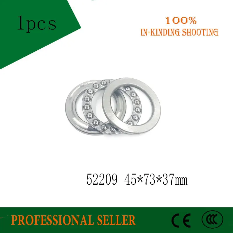 Free shipping 52209 45x73x37mm Two-way plane thrust ball bearing 38209 45*73*37mm
Free shipping 52209 45x73x37mm Two-way plane thrust ball bearing 38209 45*73*37mm