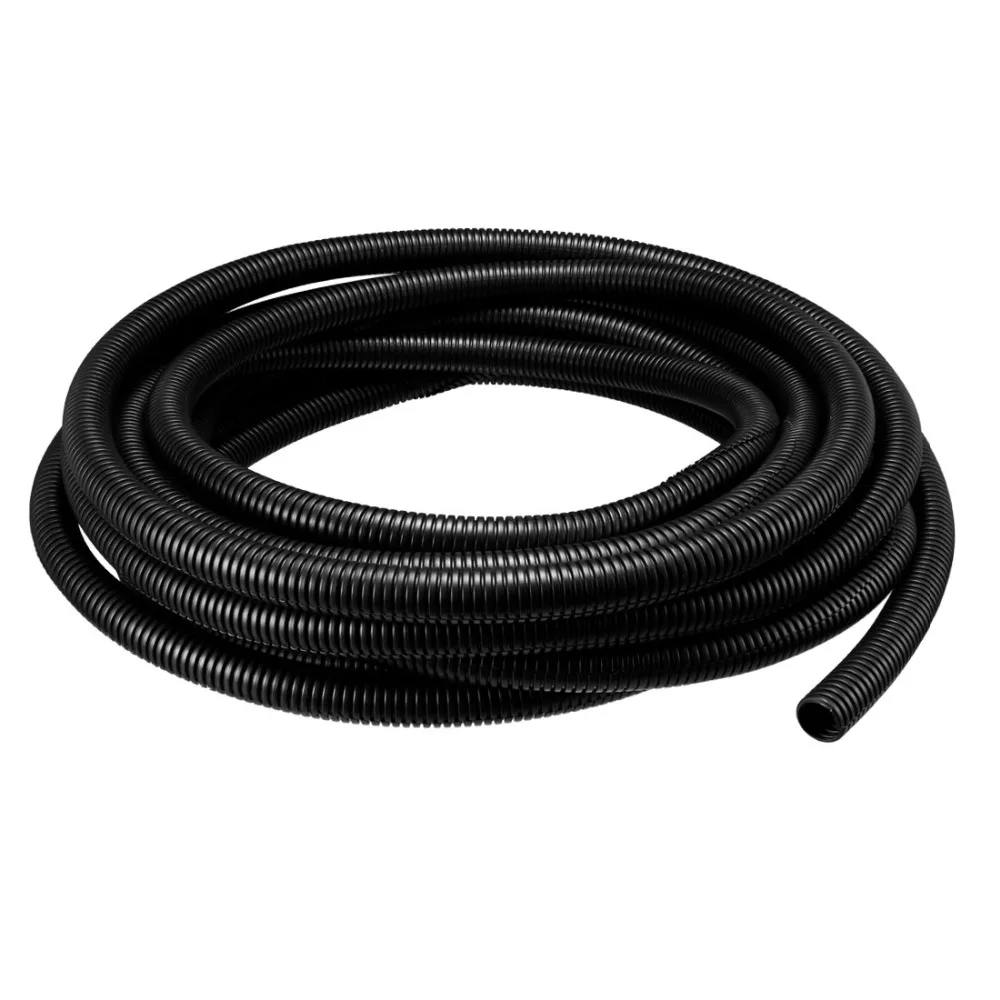 Uxcell 5M/10M Length 21.2mm Outside Dia Insulated Polypropylene Opening Corrugated Bellow Conduit Tube for Electric Wiring Black
Uxcell 5M/10M Length 21.2mm Outside Dia Insulated Polypropylene Opening Corrugated Bellow Conduit Tube for Electric Wiring Black