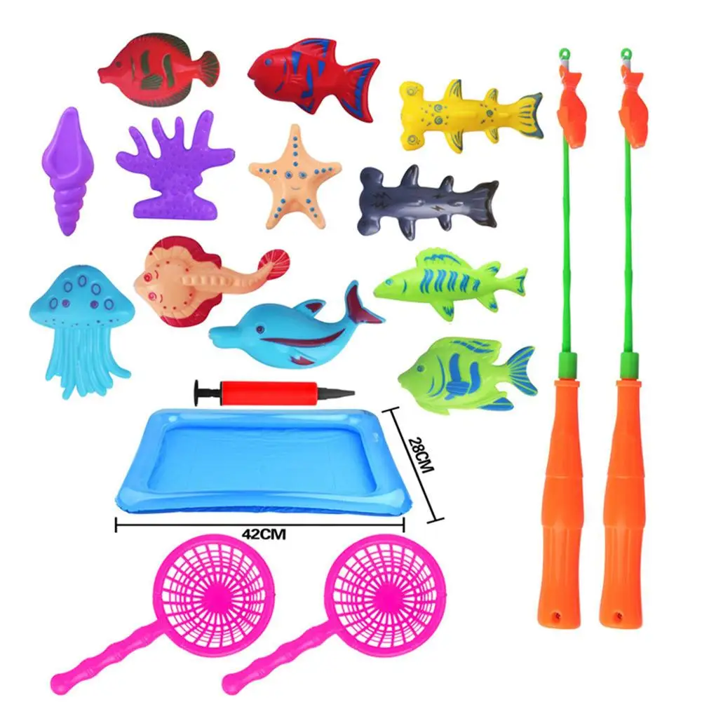 Fishing Game Boy And Girl Double Pole Magnetic Fishing Toy 18 Piece Set Outdoor Fishing Toy magneet vissen
Fishing Game Boy And Girl Double Pole Magnetic Fishing Toy 18 Piece Set Outdoor Fishing Toy magneet vissen