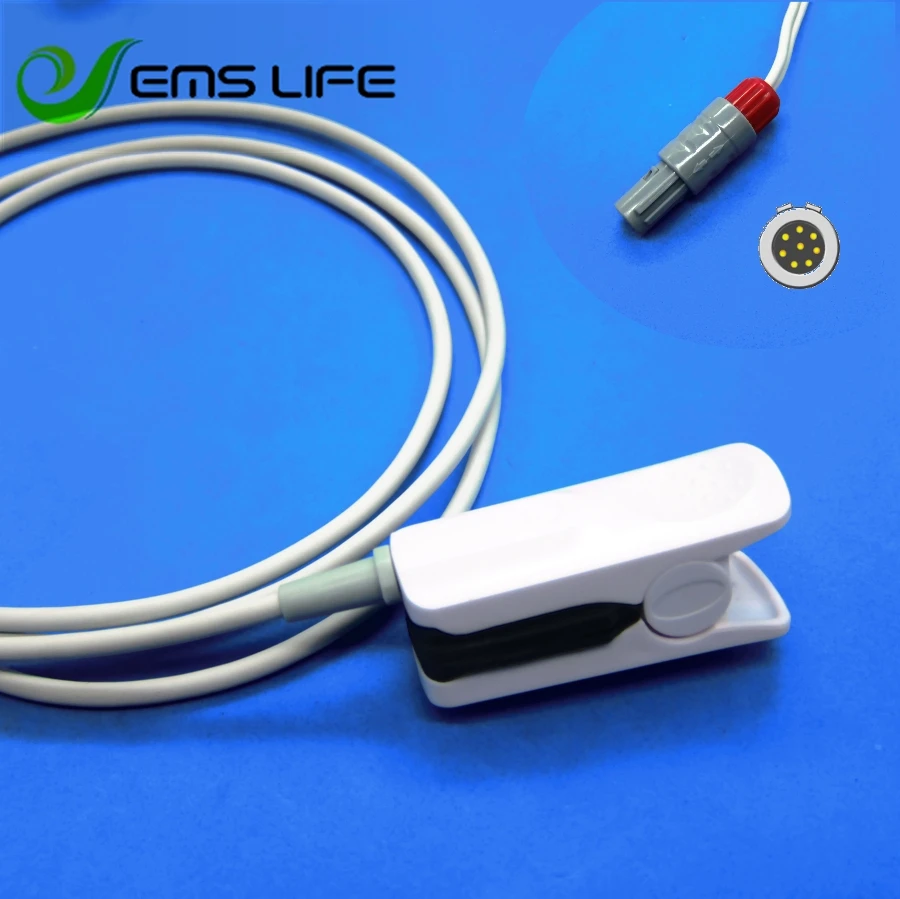 Long cable MR finger clip spo2 oxygen sensor for Comen C60 masimo 8pin plastic connector
Long cable MR finger clip spo2 oxygen sensor for Comen C60 masimo 8pin plastic connector