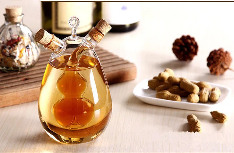 1PC Kitchen Glass Oil Bottle Multi-purpose Vinegar Cruet 2 in1 Handblown Vinegar Cruet Soy Sauce Vinegar Glass Bottle OK 0358
1PC Kitchen Glass Oil Bottle Multi-purpose Vinegar Cruet 2 in1 Handblown Vinegar Cruet Soy Sauce Vinegar Glass Bottle OK 0358