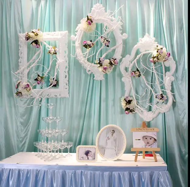 Wedding props photo frame plastic european-style wedding reception area stage background decoration wall decoration window flora
Wedding props photo frame plastic european-style wedding reception area stage background decoration wall decoration window flora