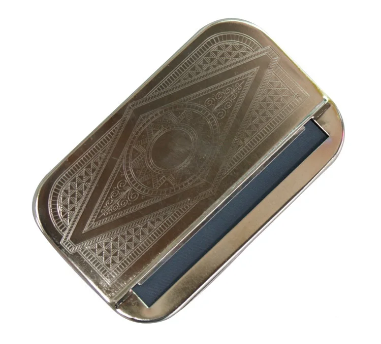 5pcs/lot 110MM Silver Automatic Metal Rolling Machine Case Box for 110mm KING SIZE papers Cigarette Maker hand Roller Handroller
5pcs/lot 110MM Silver Automatic Metal Rolling Machine Case Box for 110mm KING SIZE papers Cigarette Maker hand Roller Handroller