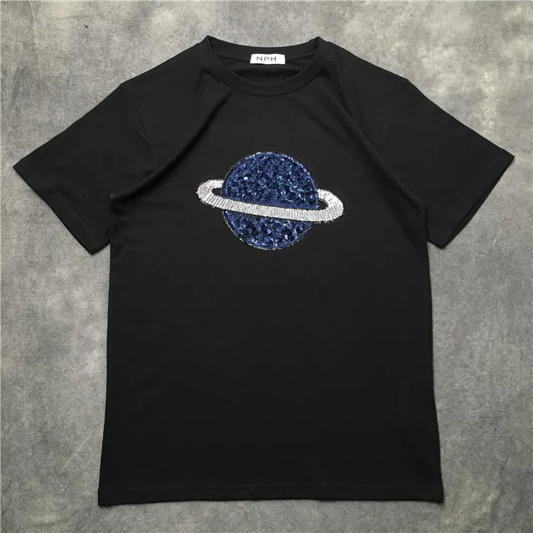New Unisex Embroidered sequin galaxy T Shirts T-Shirt Hip Hop Skateboard Street Cotton T-Shirts Tee Top kenye S-XXL #AB25
New Unisex Embroidered sequin galaxy T Shirts T-Shirt Hip Hop Skateboard Street Cotton T-Shirts Tee Top kenye S-XXL #AB25