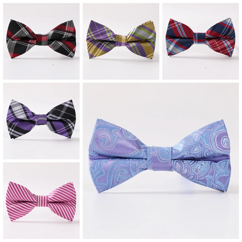 Vintage Plaid Bow Tie Men's Bow Ties Traditional Striped Flower Bowties For Groom Business Wedding
Vintage Plaid Bow Tie Men's Bow Ties Traditional Striped Flower Bowties For Groom Business Wedding