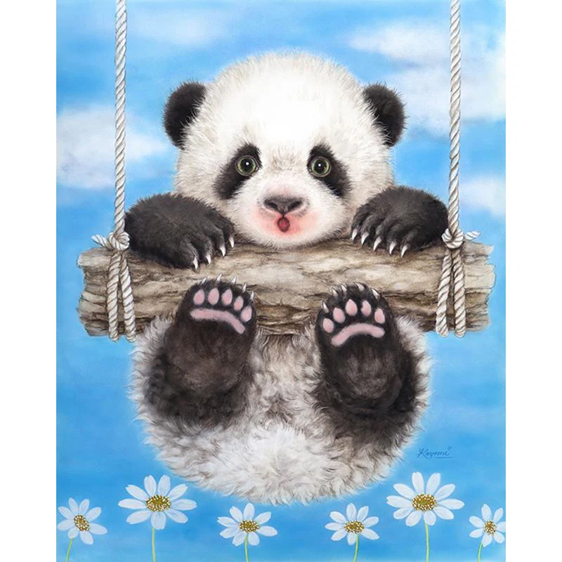 Full Square Diamond 5D DIY Diamond Painting "Cute Panda" 3D Embroidery Cross Stitch Mosaic Home Decor KBL
Full Square Diamond 5D DIY Diamond Painting "Cute Panda" 3D Embroidery Cross Stitch Mosaic Home Decor KBL