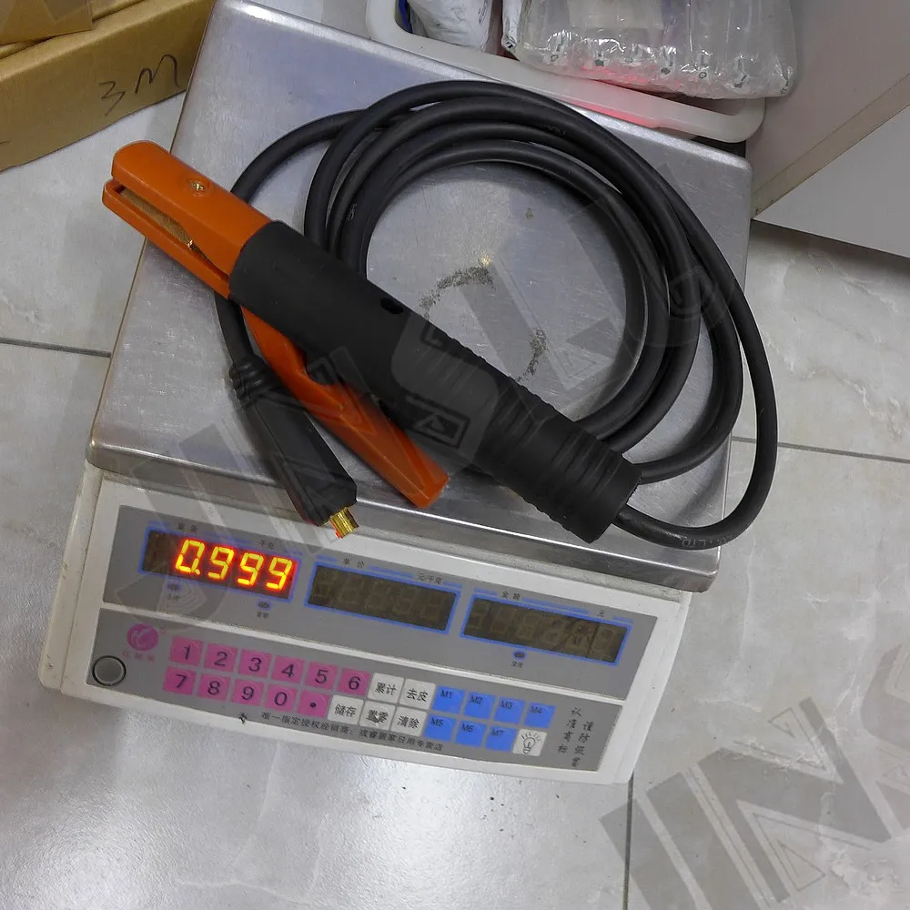 2.5 meters 8ft 300A Stick Holder Electrode Holder for MMA Welding Arc Welding Welding Parts Tool Welding Machine SALE1
2.5 meters 8ft 300A Stick Holder Electrode Holder for MMA Welding Arc Welding Welding Parts Tool Welding Machine SALE1