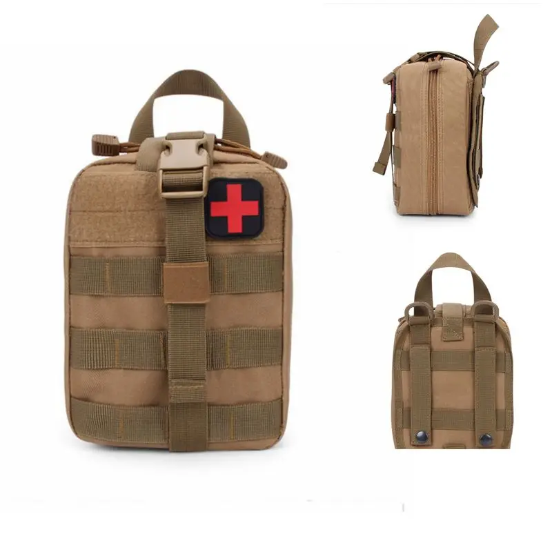 New Outdoor EMT Molle Tactical Pounch Bag Emergency First Aid Kit Bag Travel Climbing Mobile Phone Key Mini Tools Sport Pouch
New Outdoor EMT Molle Tactical Pounch Bag Emergency First Aid Kit Bag Travel Climbing Mobile Phone Key Mini Tools Sport Pouch