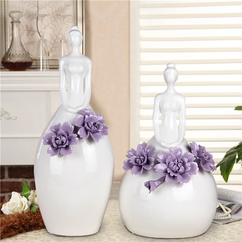 The living room decoration ceramic ceramic figure Western beauty crafts creative wedding gifts
The living room decoration ceramic ceramic figure Western beauty crafts creative wedding gifts