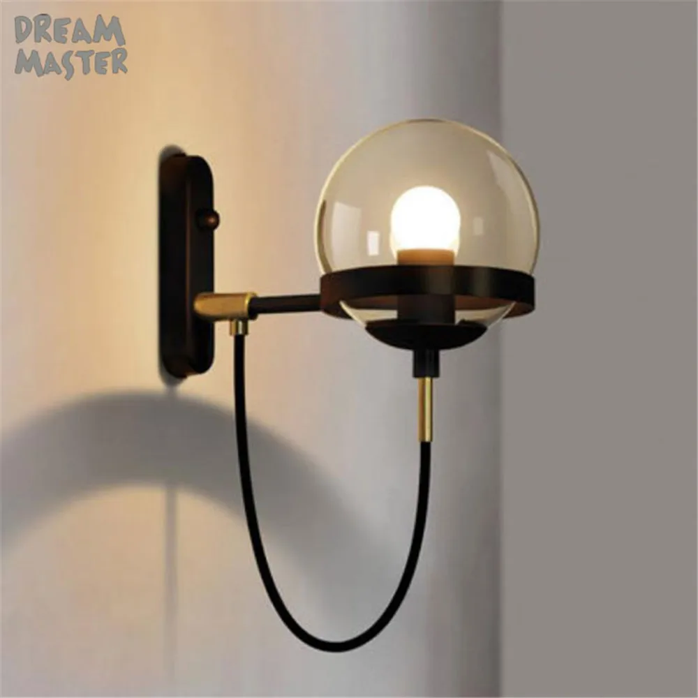 Antique Glass Wall Lamp American Retro Country Loft Style lamps Industrial Vintage Iron wall light for Bar Cafe Home Lighting
Antique Glass Wall Lamp American Retro Country Loft Style lamps Industrial Vintage Iron wall light for Bar Cafe Home Lighting