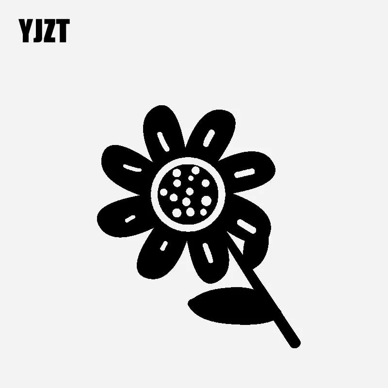YJZT 13.3CM*15.9CM Creative Design Of Cartoon Flowers Car Sticker Vinyl Decal Black/Silver C23-0532
YJZT 13.3CM*15.9CM Creative Design Of Cartoon Flowers Car Sticker Vinyl Decal Black/Silver C23-0532