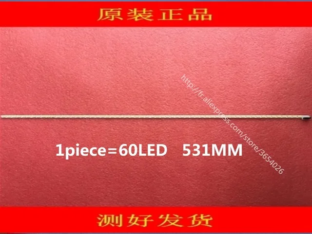 531mm LED Backlight strip 60leds For Konka LG 42 inch TV LED42X8000PD 6920L 0001C 6922L 0016A LE42A70W 6916L01113A LC420EUN
531mm LED Backlight strip 60leds For Konka LG 42 inch TV LED42X8000PD 6920L 0001C 6922L 0016A LE42A70W 6916L01113A LC420EUN
