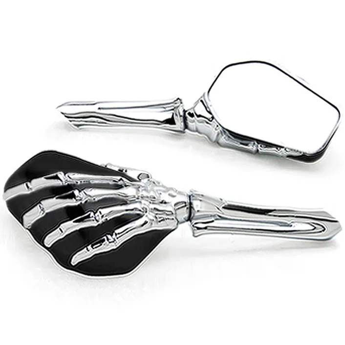 Free Shipping Black/BlackChrome Skeleton Hand Motorcycle Mirrors For Triumph Bonneville America T100 SE
Free Shipping Black/BlackChrome Skeleton Hand Motorcycle Mirrors For Triumph Bonneville America T100 SE