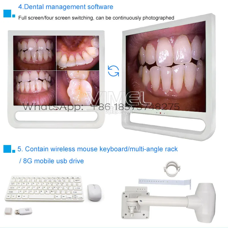 WiFi All in one dental intraOral Camera System 17inch LCD monitor with Windows 8 Dental endoscope With holder
WiFi All in one dental intraOral Camera System 17inch LCD monitor with Windows 8 Dental endoscope With holder