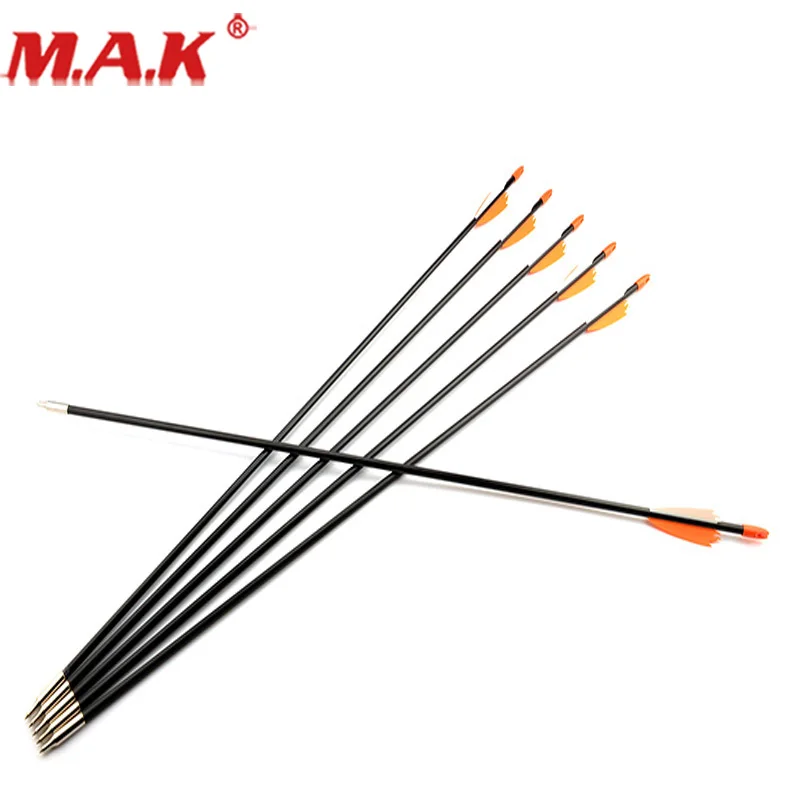 6/12/24pcs 31Inch 7mm Glassfiber Arrow Spine 700 with 2 Orange1 White Fire Shape Feather Recurve Bow Archery Hunting Shooting
6/12/24pcs 31Inch 7mm Glassfiber Arrow Spine 700 with 2 Orange1 White Fire Shape Feather Recurve Bow Archery Hunting Shooting