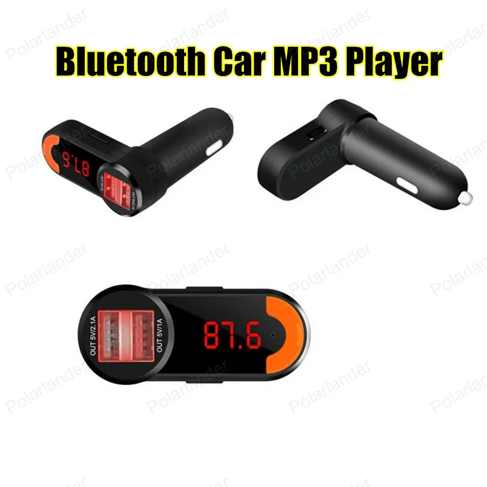 Bluetooth Car Kit FM Transmitter MP3 Player 3.5mm Audio AUX TF card Slots Dual USB Car Charger For iPhone Samsung GPS
Bluetooth Car Kit FM Transmitter MP3 Player 3.5mm Audio AUX TF card Slots Dual USB Car Charger For iPhone Samsung GPS