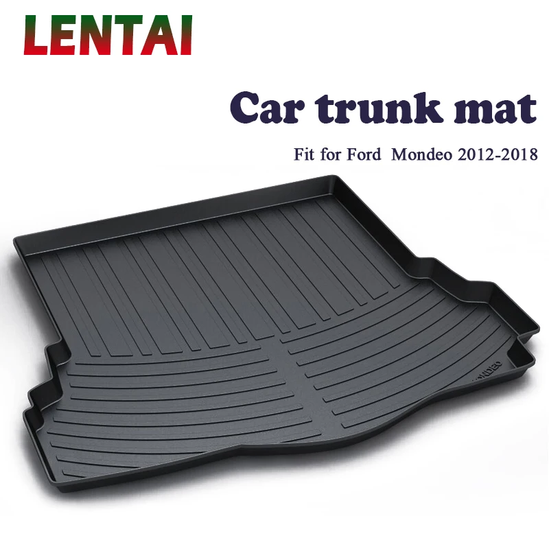 LENTAI 1PC Car rear trunk Cargo mat For Ford Mondeo 2012 2013 2014 2015 2016 2017 2018 Boot Liner Tray Anti-slip Mat accessories
LENTAI 1PC Car rear trunk Cargo mat For Ford Mondeo 2012 2013 2014 2015 2016 2017 2018 Boot Liner Tray Anti-slip Mat accessories
