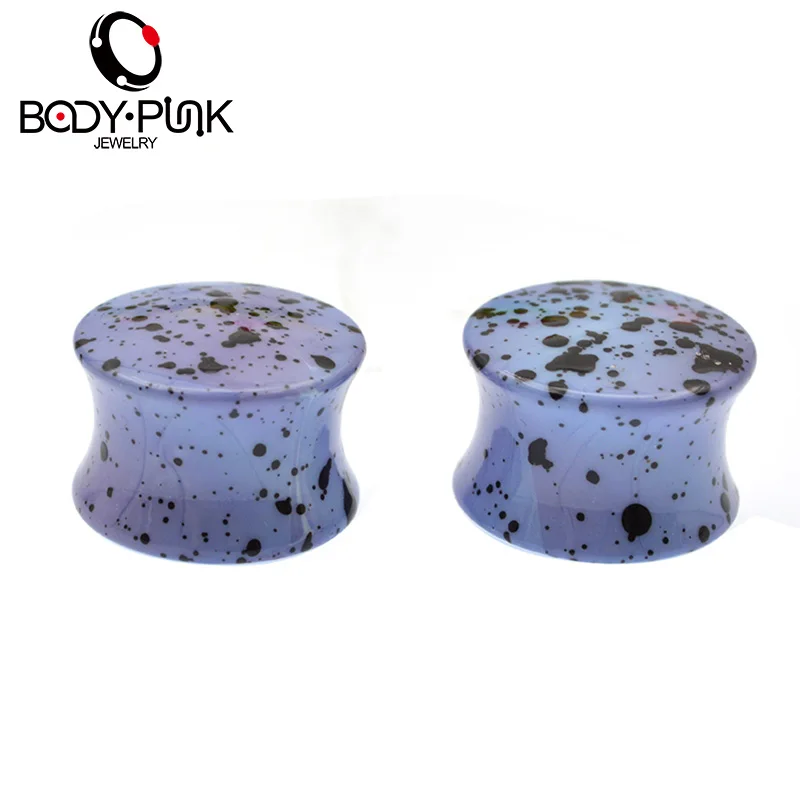 BODY PUNK Ear Expander Double Flared Purple Acrylic Flesh Tunnel Ear Plugs Gauges 6-16mm Ear Expander Body Piercings Jewelry 065
BODY PUNK Ear Expander Double Flared Purple Acrylic Flesh Tunnel Ear Plugs Gauges 6-16mm Ear Expander Body Piercings Jewelry 065