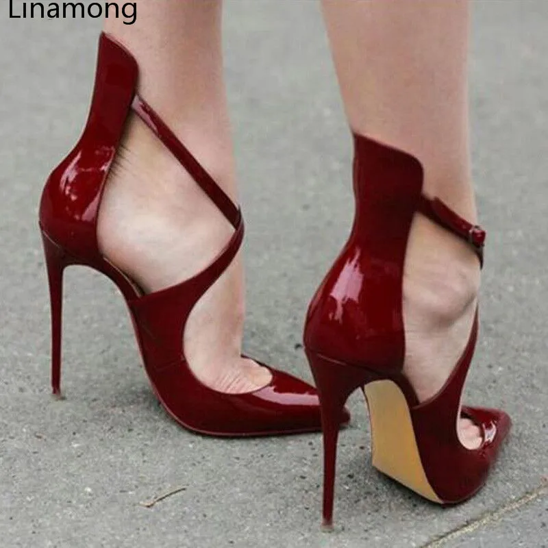 Hot Sale Women Buckle Strap High Heel Pointed Toe Pumps Female Fashion Stiletto Pumps Party Weeding Shoes
Hot Sale Women Buckle Strap High Heel Pointed Toe Pumps Female Fashion Stiletto Pumps Party Weeding Shoes