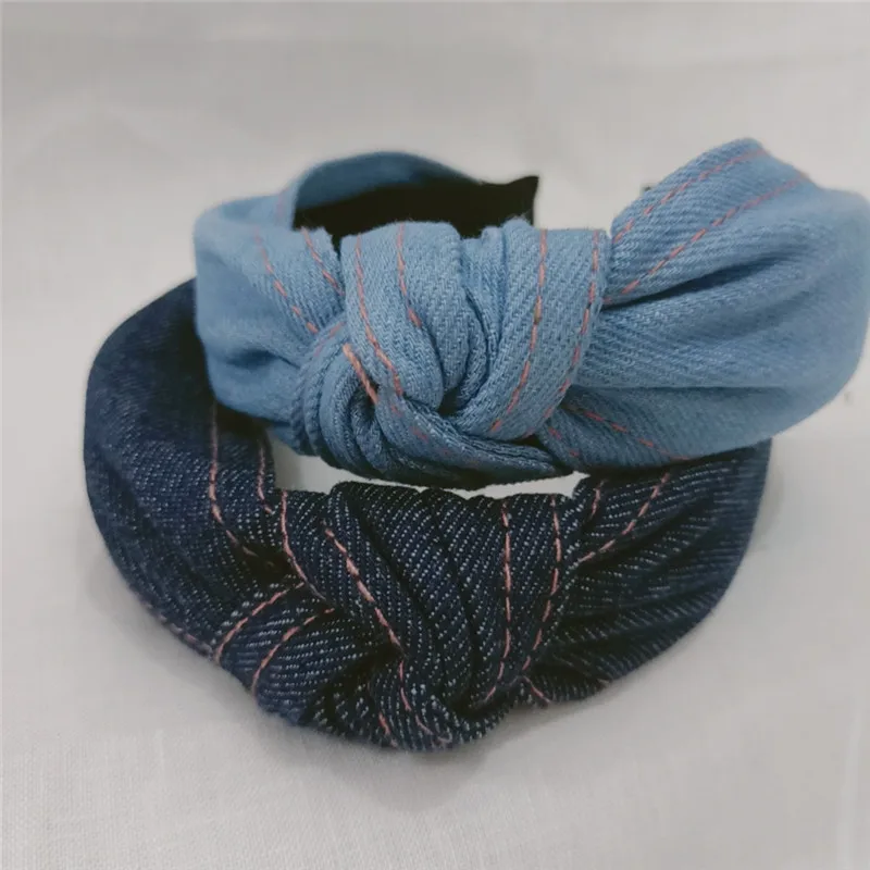 MAXSITI U Spring Summer NEW headwear Solid line denim fabric tied a knot headbands for women Girl hair accessories
MAXSITI U Spring Summer NEW headwear Solid line denim fabric tied a knot headbands for women Girl hair accessories