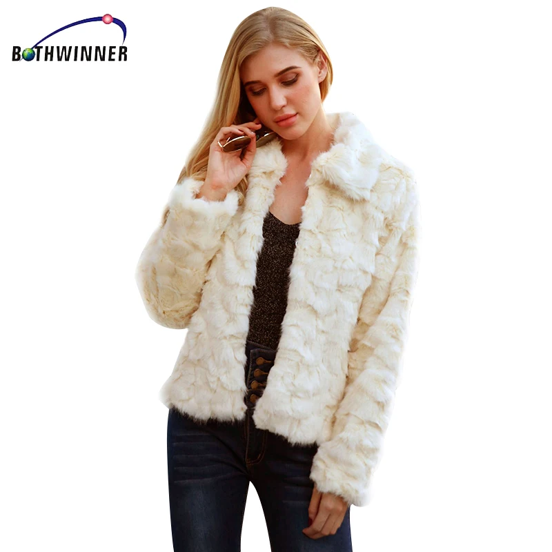 Bothwinner Faux Fur Coats Long Sleeve Thicken Warm Winter Jackets Coats Women Fashion Streetwear Cardigans Outerwears
Bothwinner Faux Fur Coats Long Sleeve Thicken Warm Winter Jackets Coats Women Fashion Streetwear Cardigans Outerwears