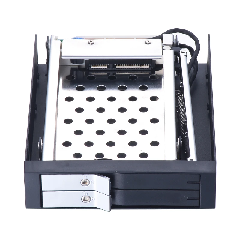 Unеop dual bay 2 5 дюймовый SATA Внутренний жесткий диск мобильный стеллаж для флоппи ПК