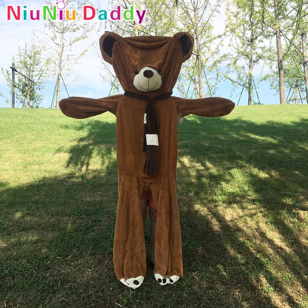 Niuniu Daddy Big Teddy Bear Skins Wearing Scarf Unstuffed Plush Toys Skins Large Hug Bear Gifts For Kids Valentine Day Girls
Niuniu Daddy Big Teddy Bear Skins Wearing Scarf Unstuffed Plush Toys Skins Large Hug Bear Gifts For Kids Valentine Day Girls