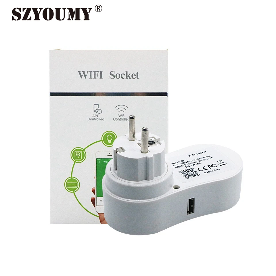 SZYOUMY Smart Power Plug AC110V-220V WiFi беспроводной пульт дистанционного управления EU US AU UK розетка совместима с Alexa Google Home DHL Бесплатная доставка
SZYOUMY Smart Power Plug AC110V-220V WiFi беспроводной пульт дистанционного управления EU US AU UK розетка совместима с Alexa Google Home DHL Бесплатная доставка