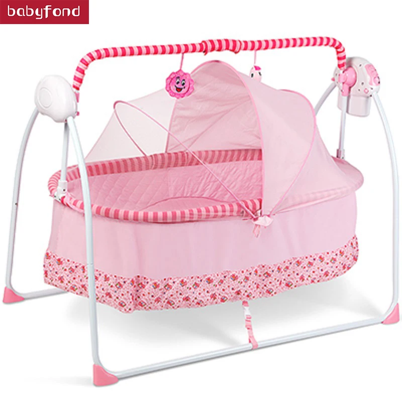 Large version of the baby electric cradle bed hammock chair smart baby children automatic cradle with remote control sleep
Large version of the baby electric cradle bed hammock chair smart baby children automatic cradle with remote control sleep