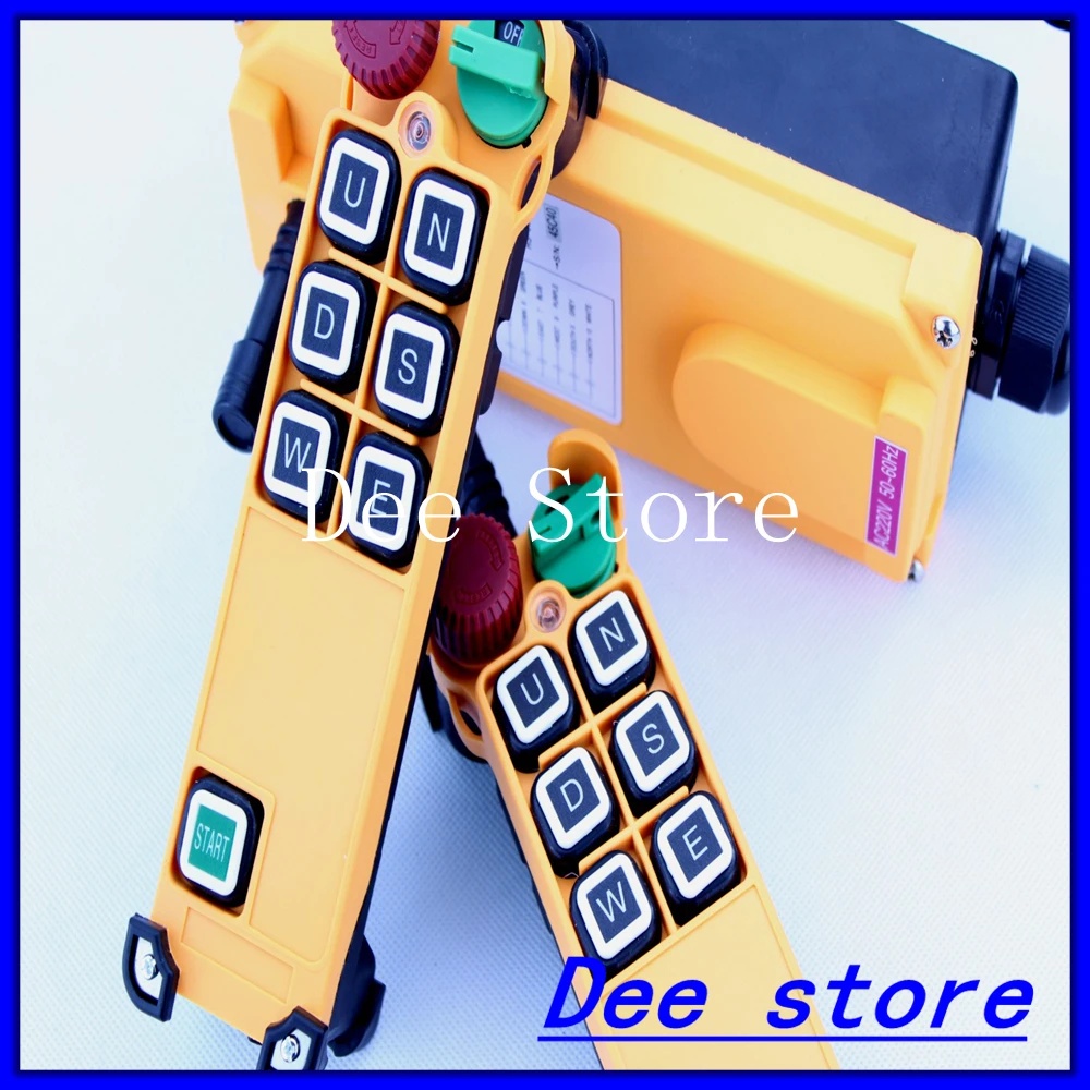 Free Shipping 6 Channel 1 Speed 2 transmitters Hoist Crane Truck Radio Remote Control Push Button Switch System with E-Stop
Free Shipping 6 Channel 1 Speed 2 transmitters Hoist Crane Truck Radio Remote Control Push Button Switch System with E-Stop