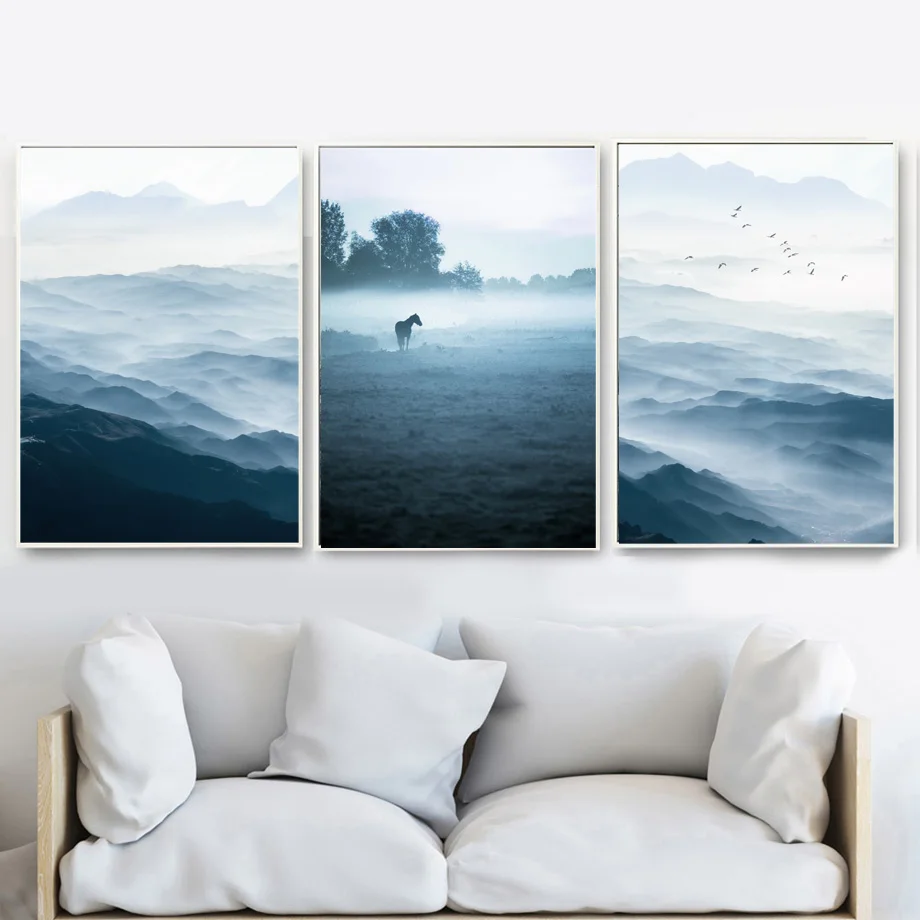 Mountain Bird Horse Fog Nordic Posters And Prints Wall Art Canvas Painting Wall Pictures For Living Room Scandinavian Home Decor
Mountain Bird Horse Fog Nordic Posters And Prints Wall Art Canvas Painting Wall Pictures For Living Room Scandinavian Home Decor