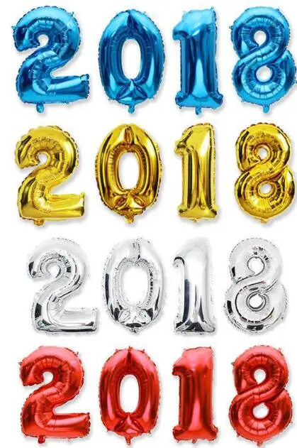 32 inch 2018 digital balloon set 2018 New Year's Eve party classroom classroom decoration lin3729
32 inch 2018 digital balloon set 2018 New Year's Eve party classroom classroom decoration lin3729
